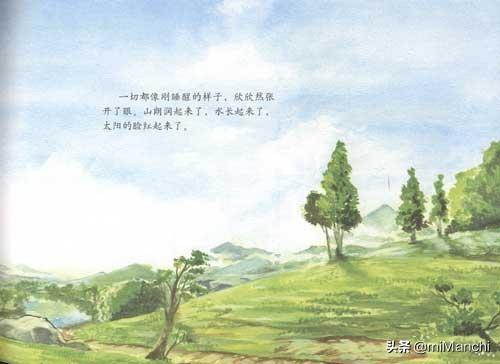 朱自清的春原文打印图片（朱自清的春课文图片）